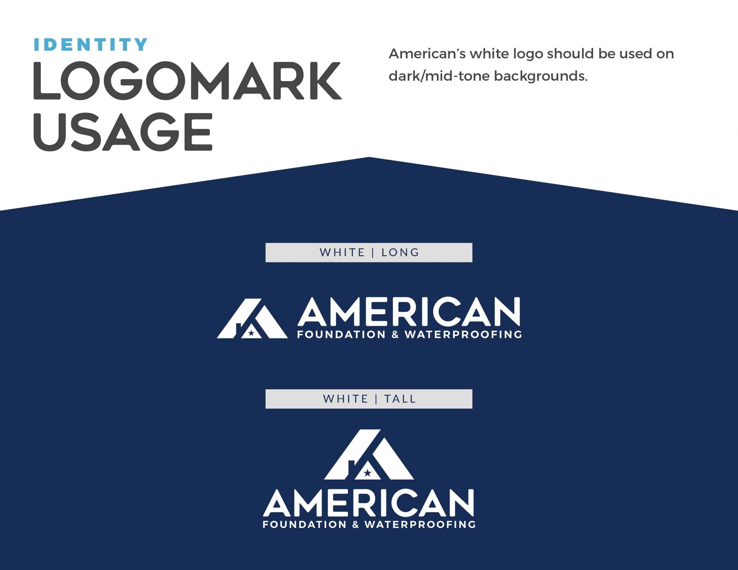 American Foundation & Waterproofing Brand Guide - Logo