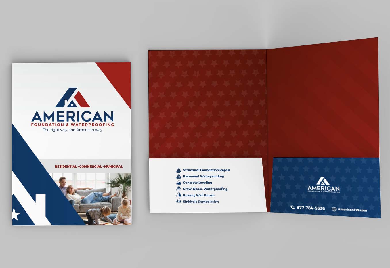American Foundation & Waterproofing Folder