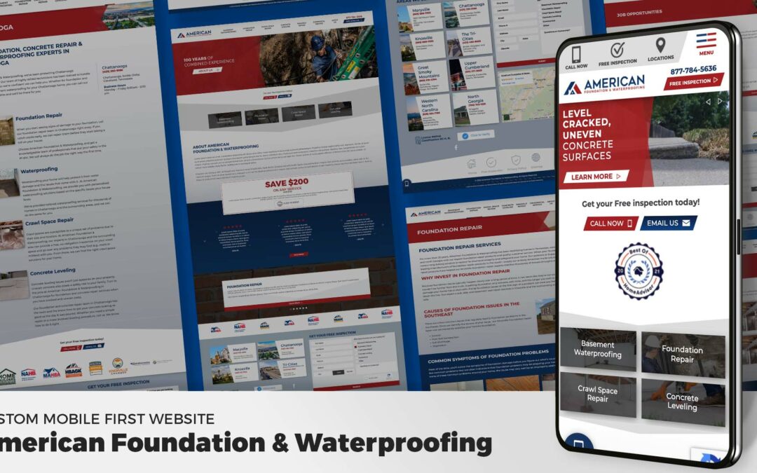 American Foundation & Waterproofing Website
