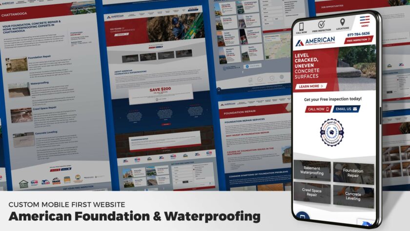 American Foundation & Waterproofing Website