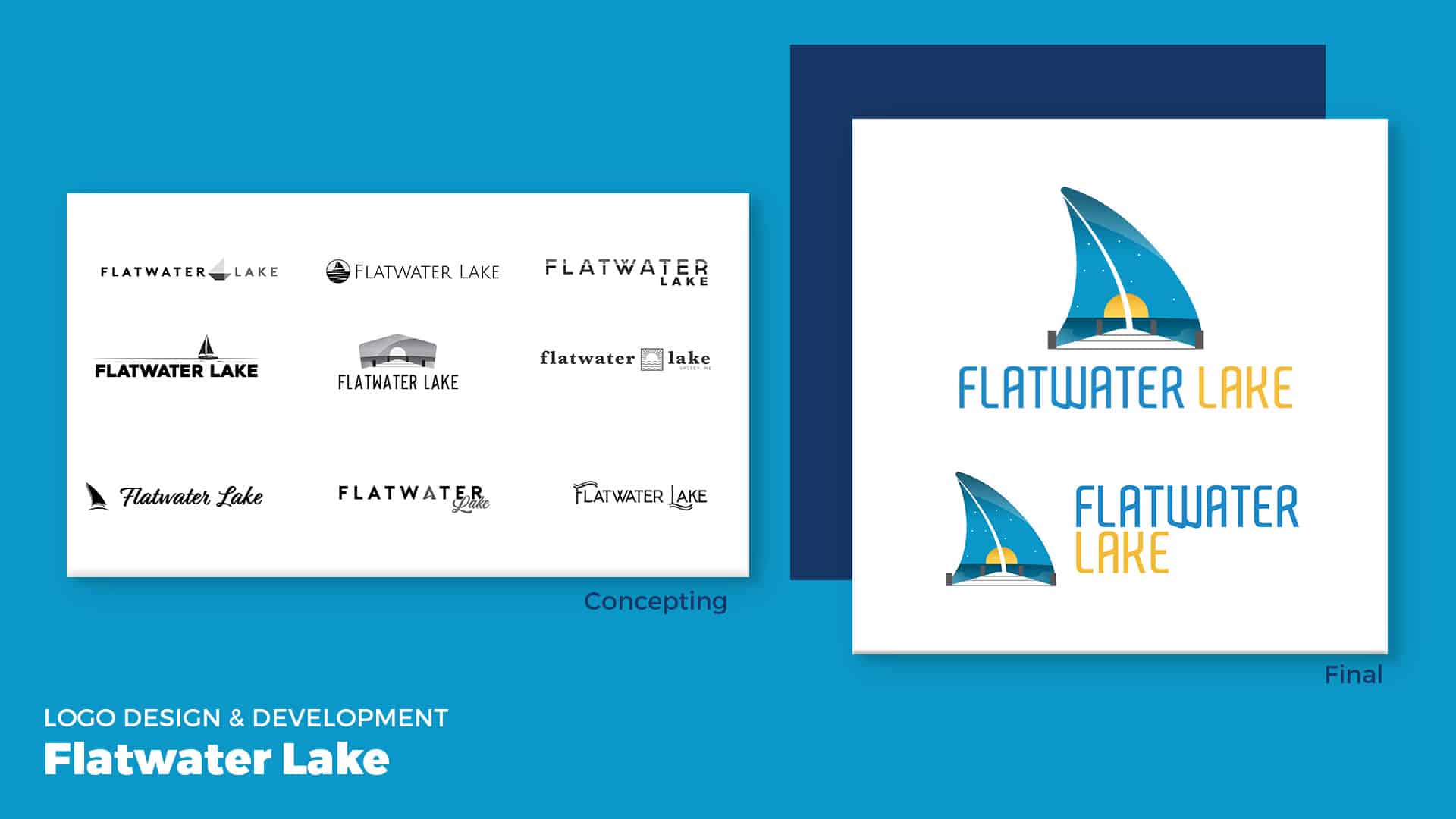 HDS Flatwater Logo Design
