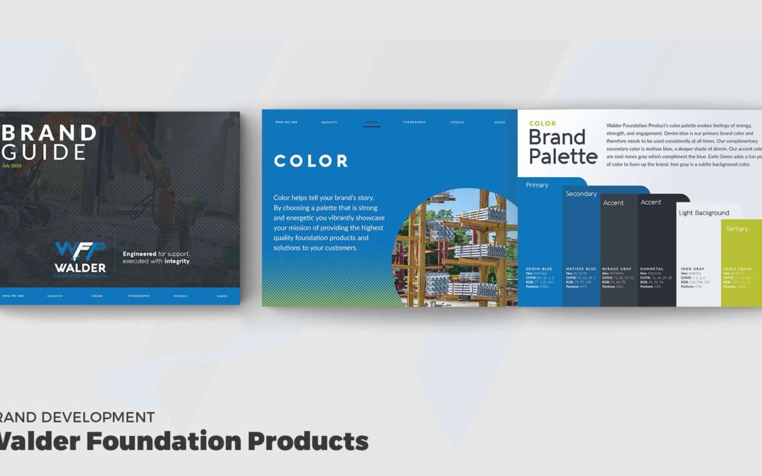 Walder Foundation Products Branding