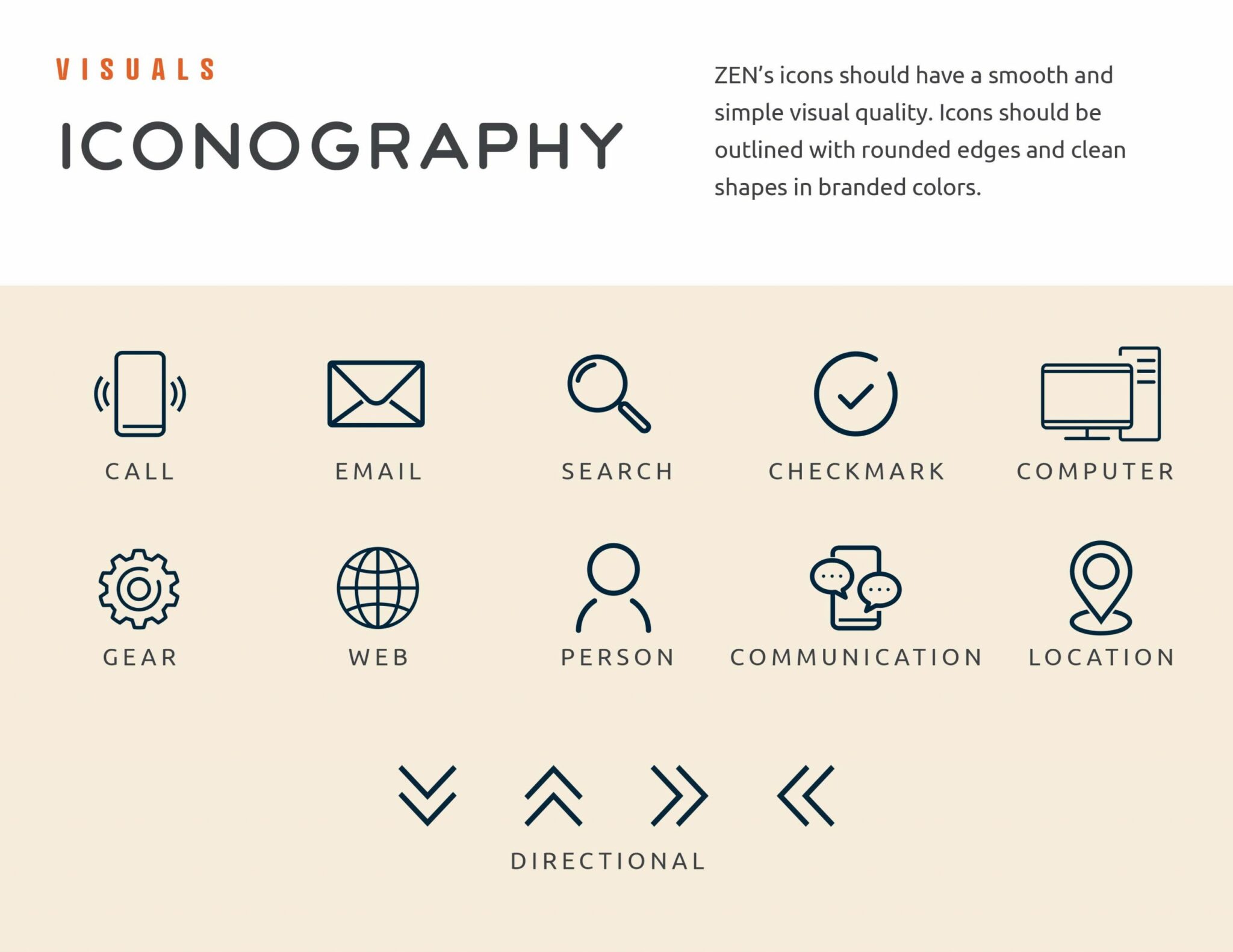 Zen Cyber Security Brand Guide - Iconography