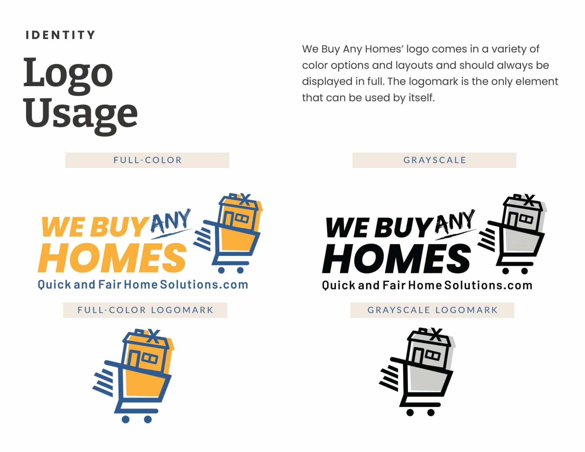 We Buy Any Homes Brand Guide - Logo